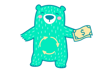 oso paga en efectivo